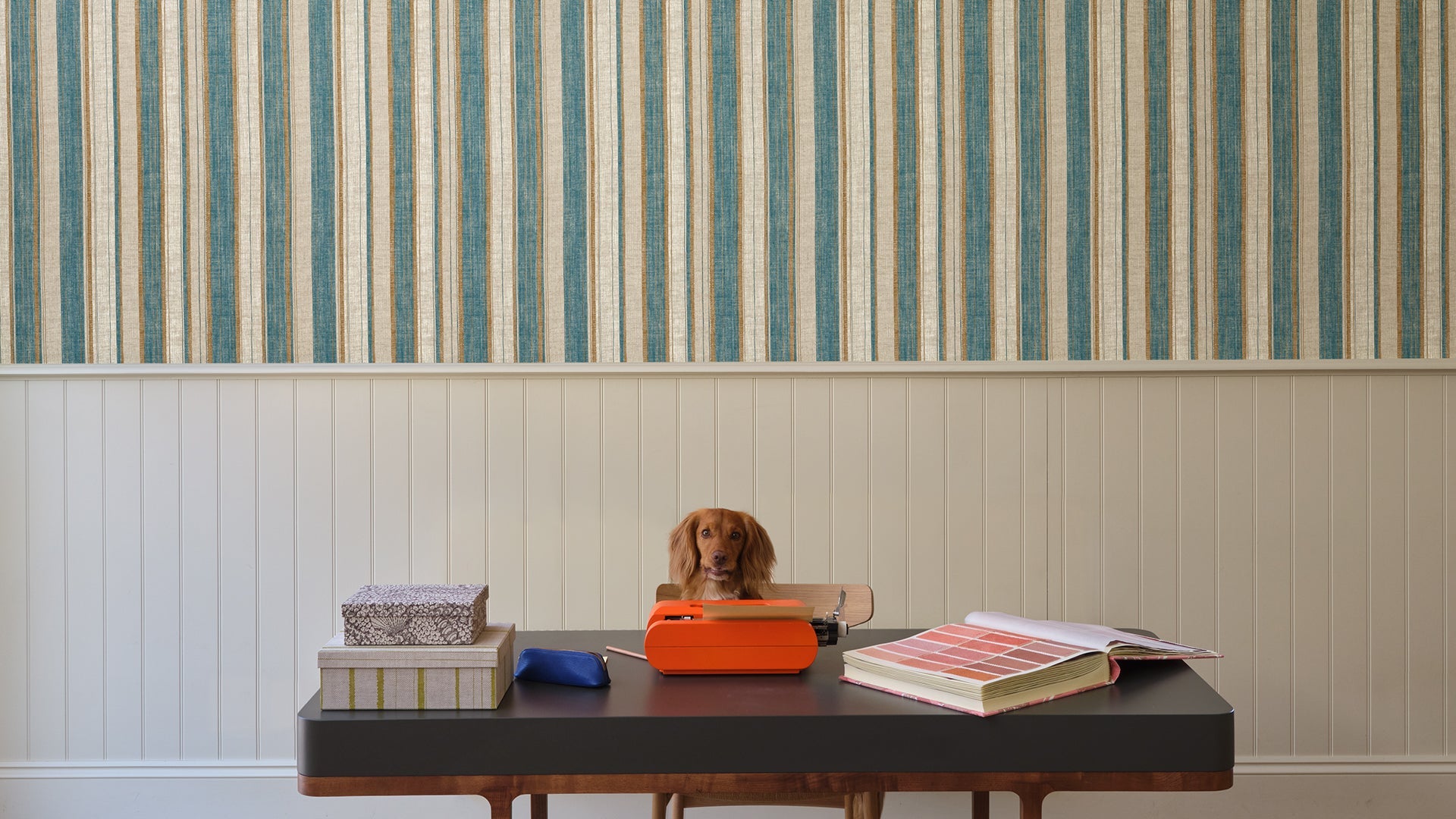 Carskiey Broad Stripe Wallpaper