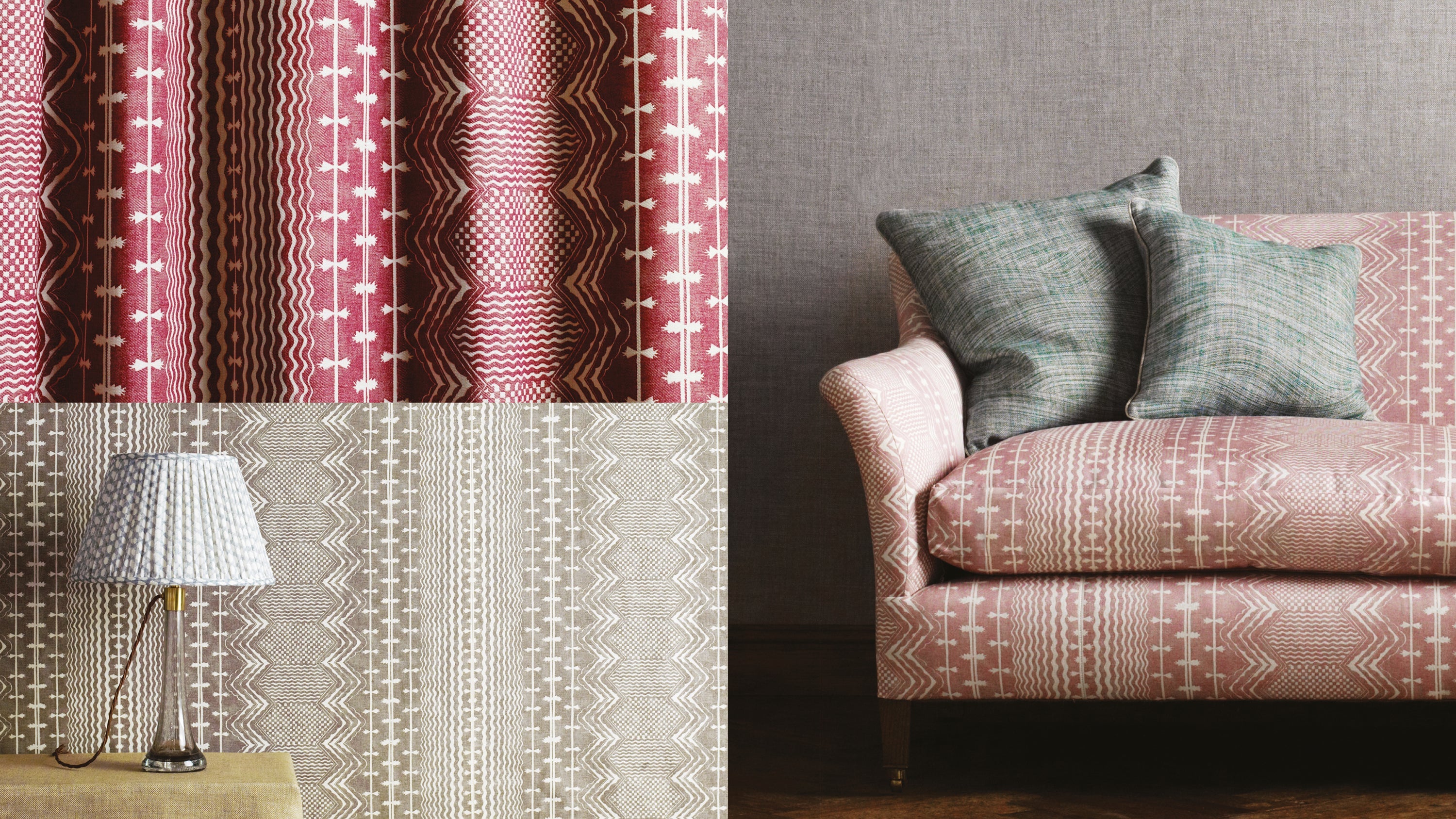 Abbey Stripe Fabric