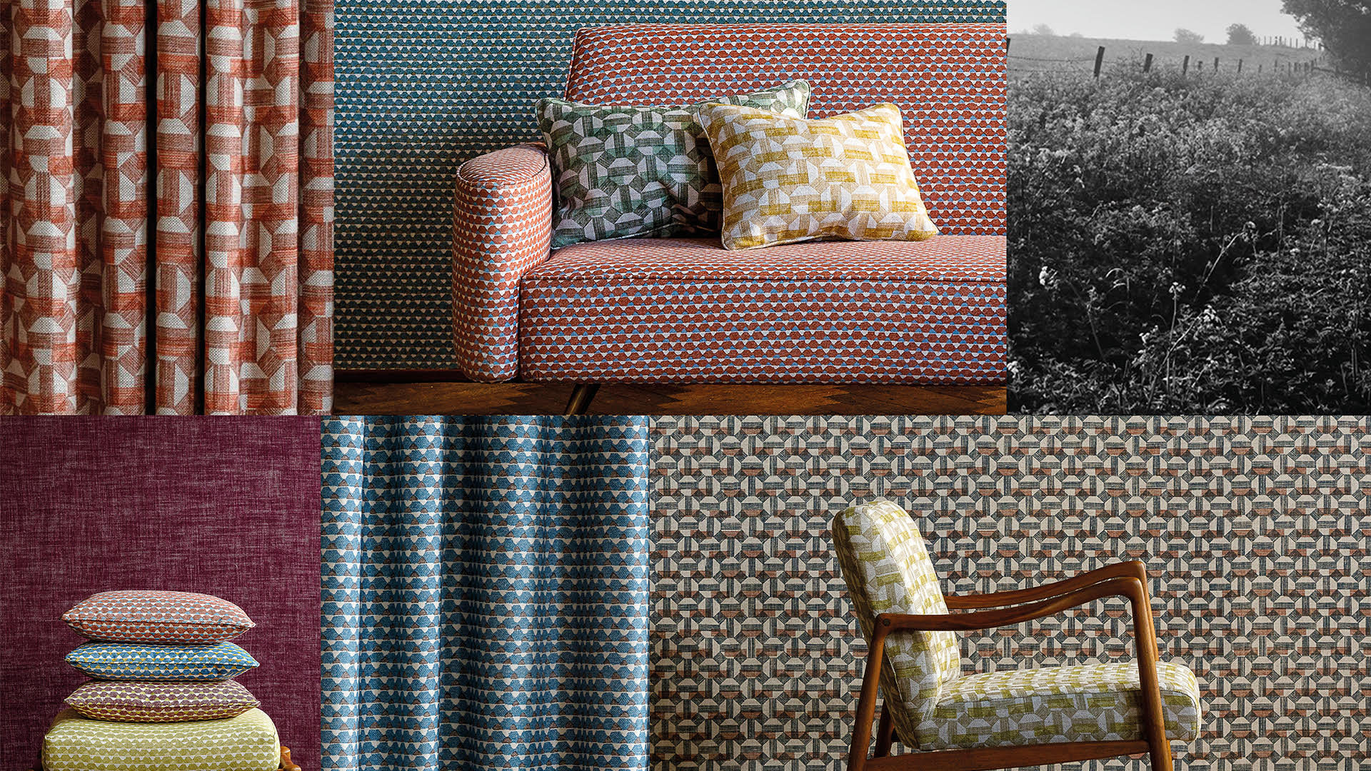 Poulton Stripe Cushions