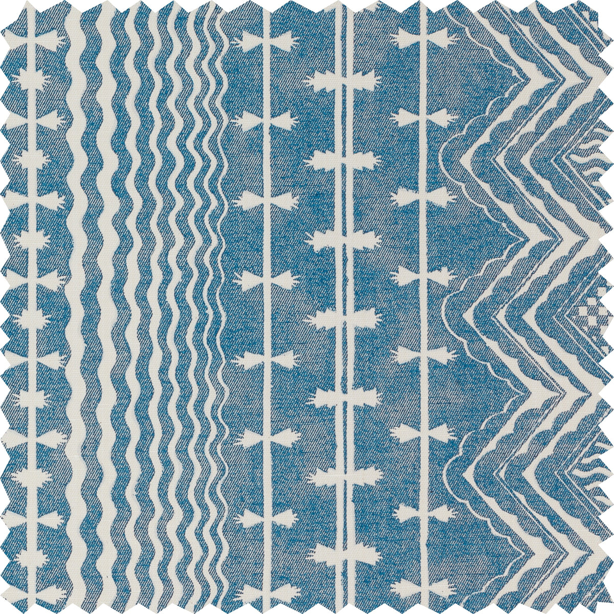 Abbey Stripe Fabric Sample 006