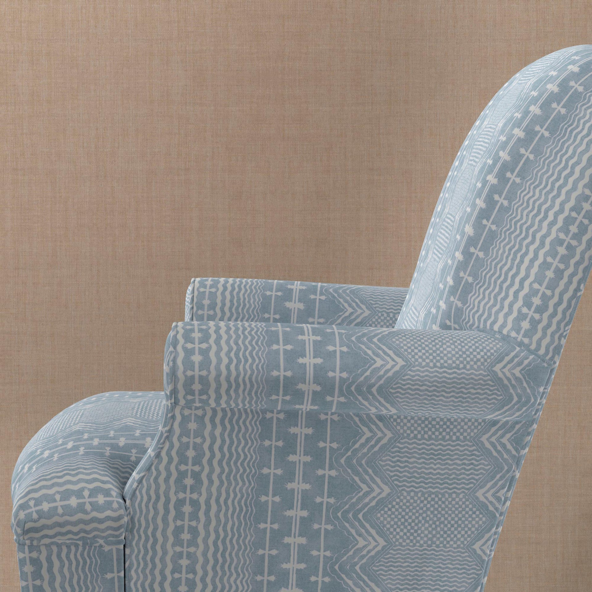 Abbey Stripe Fabric 007