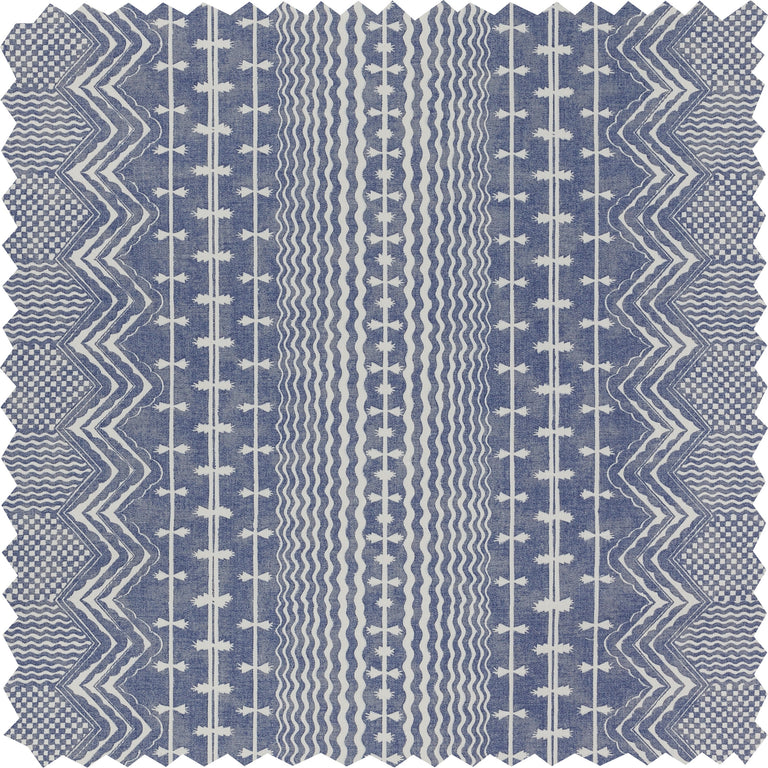 Abbey Stripe Fabric 008