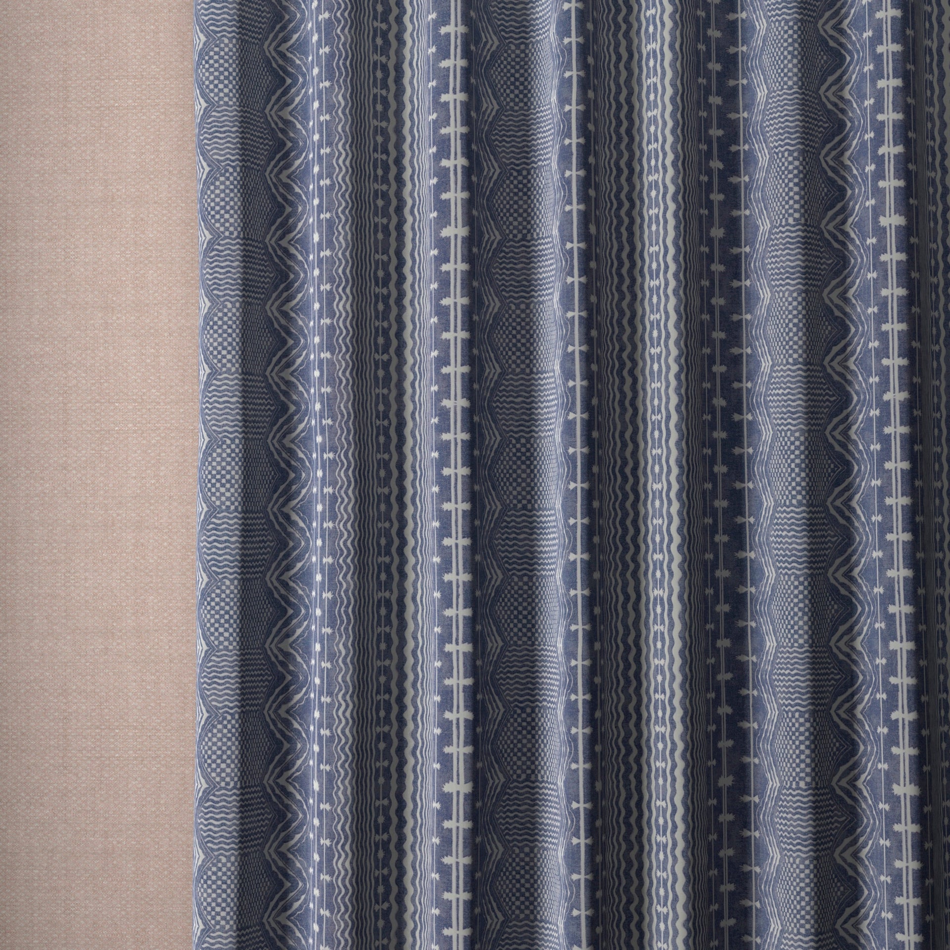 Abbey Stripe Fabric 008