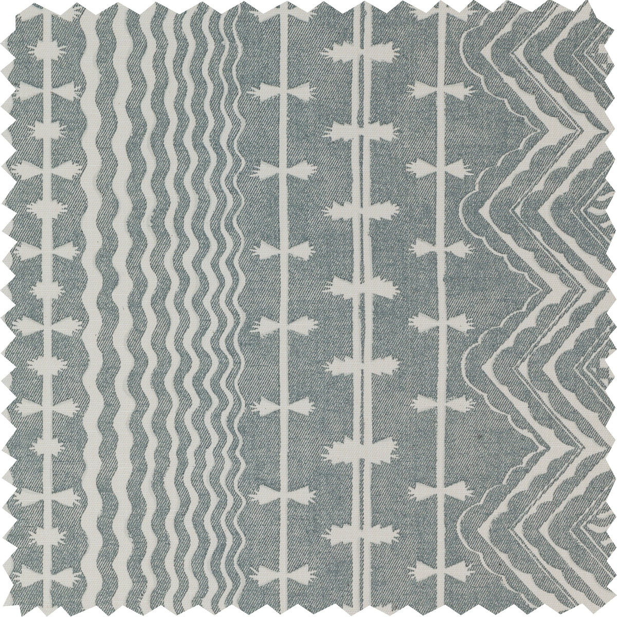 Abbey Stripe Fabric Sample 009