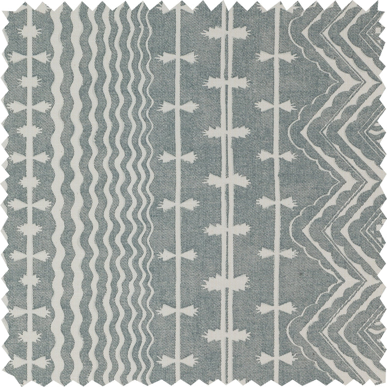 Abbey Stripe Fabric 009