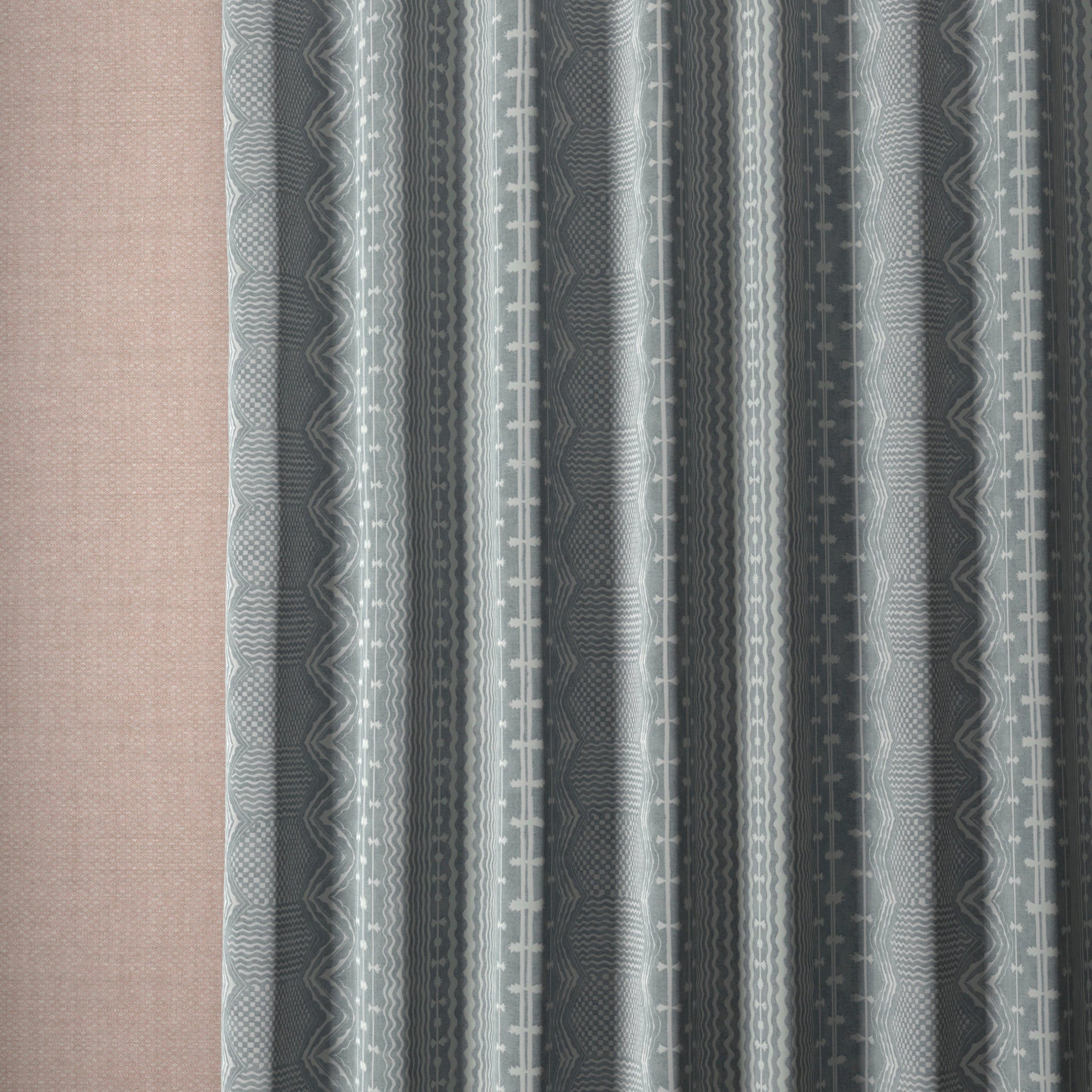Abbey Stripe Fabric 009