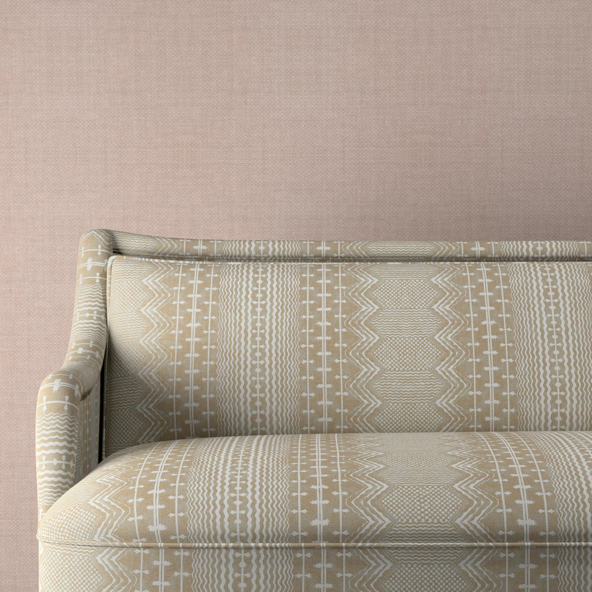 Abbey Stripe Fabric 010