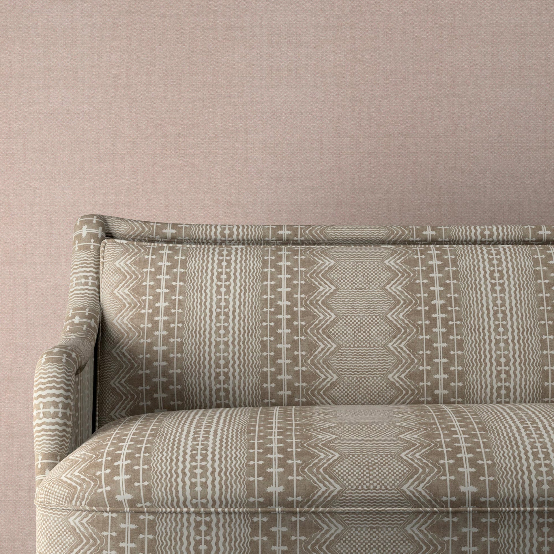 Abbey Stripe Fabric 011