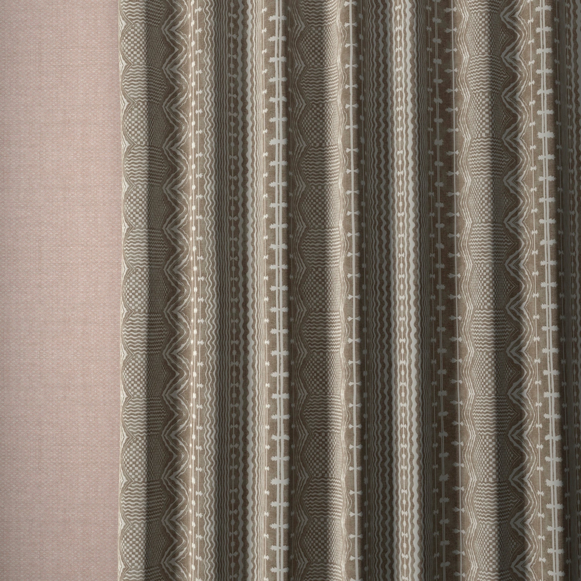 Abbey Stripe Fabric 011