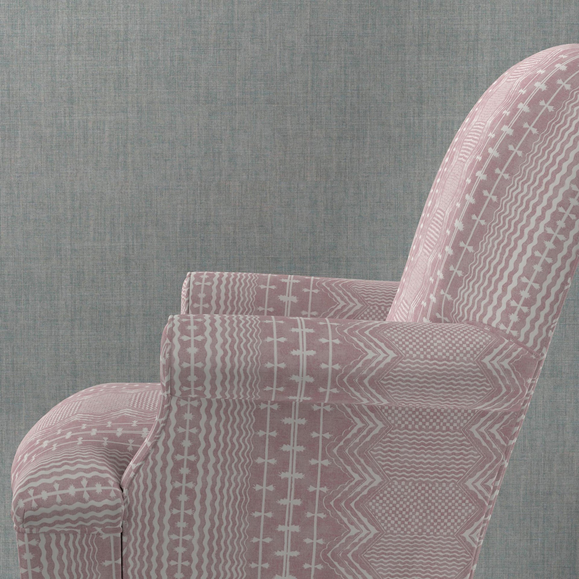 Abbey Stripe Fabric 002