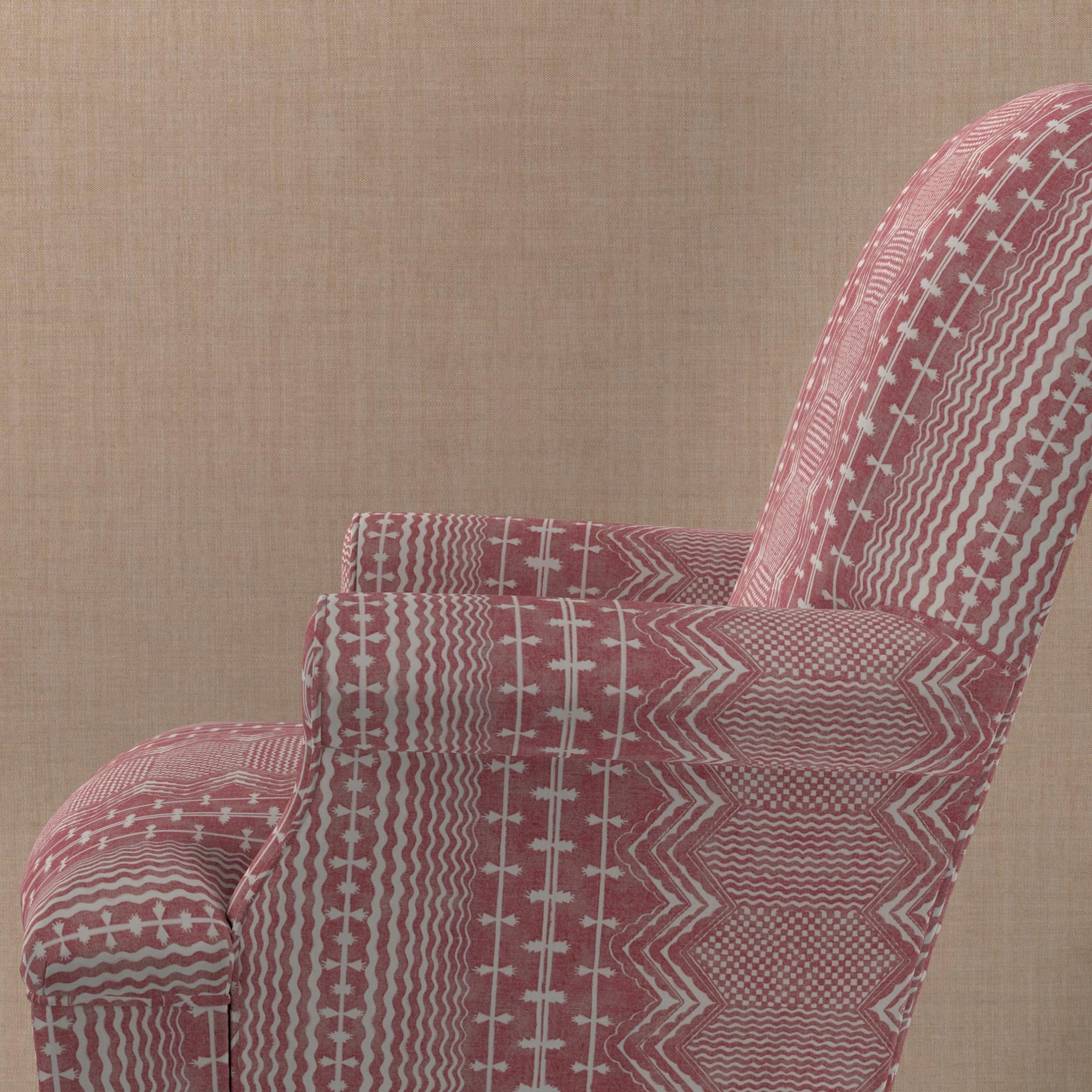 Abbey Stripe Fabric 001