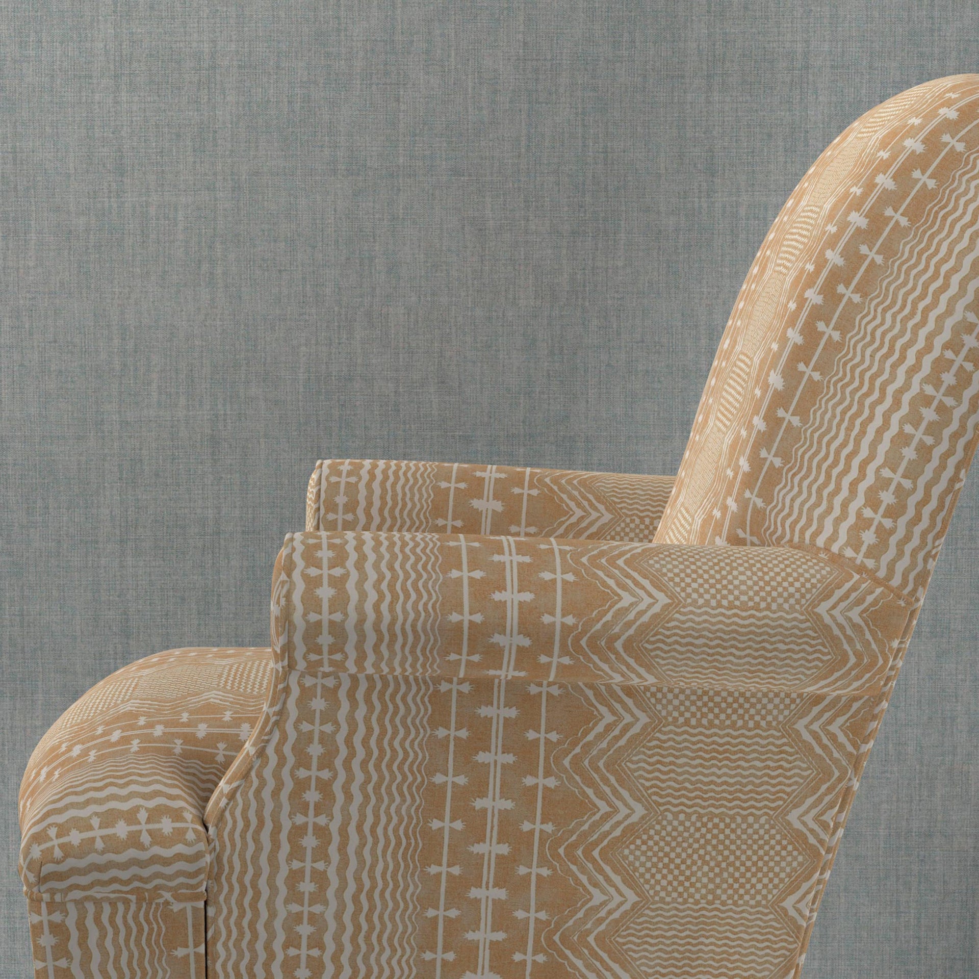 Abbey Stripe Fabric 003
