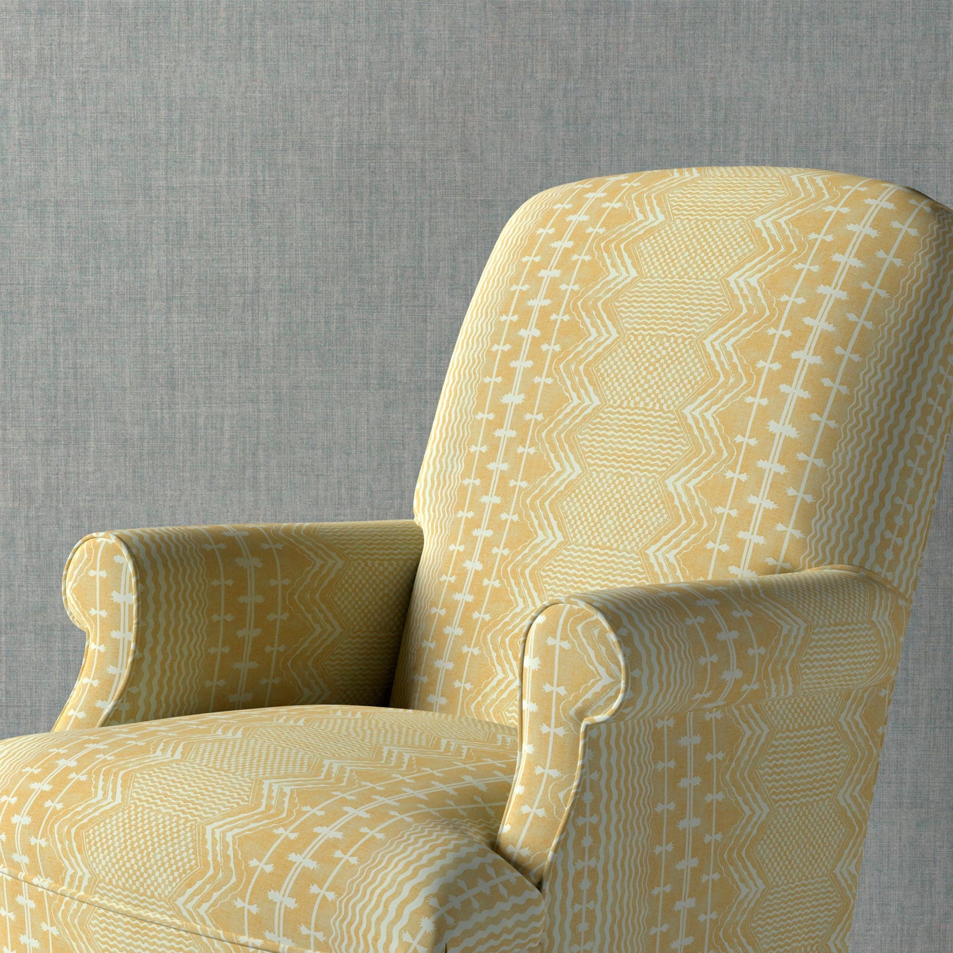 Abbey Stripe Fabric 004