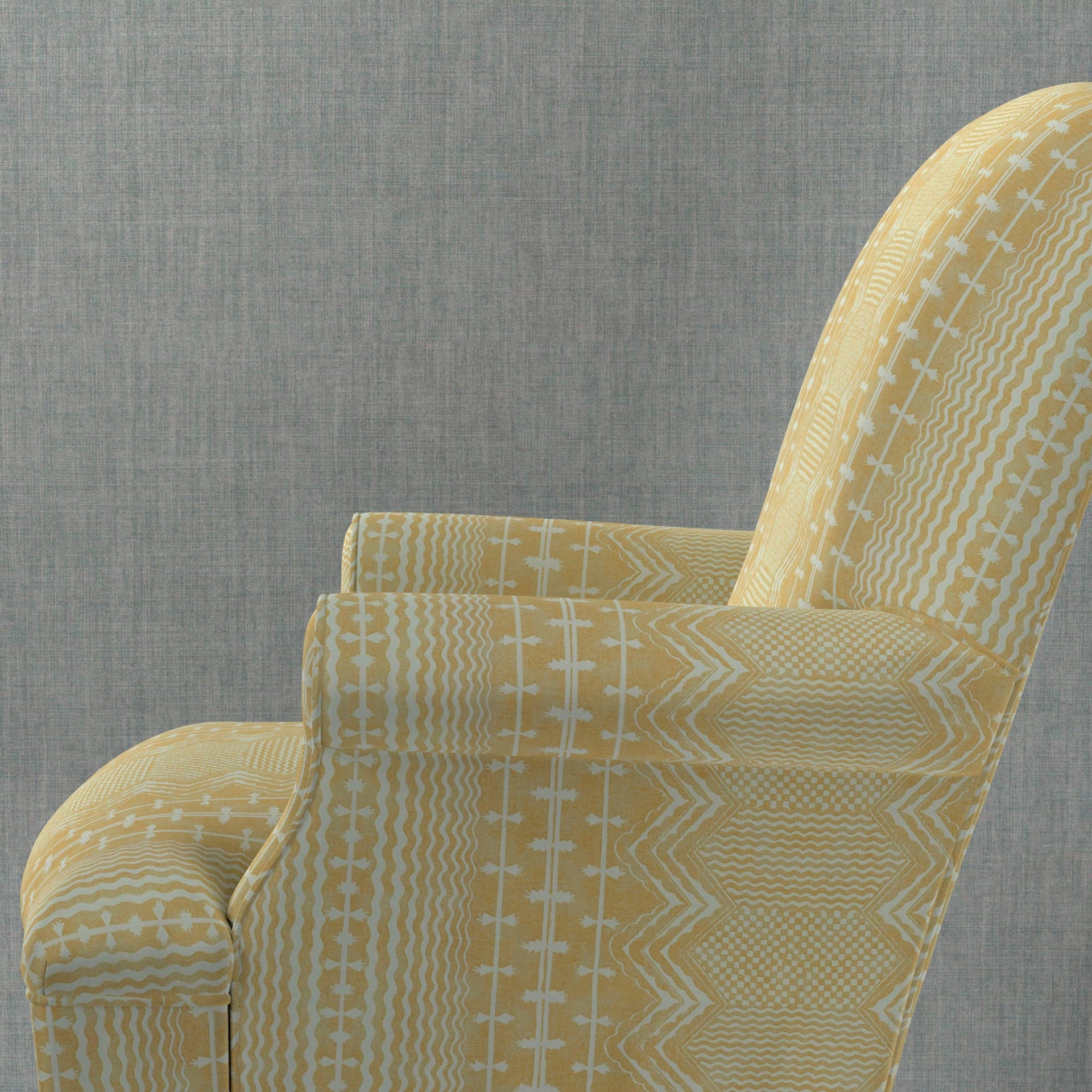 Abbey Stripe Fabric 004