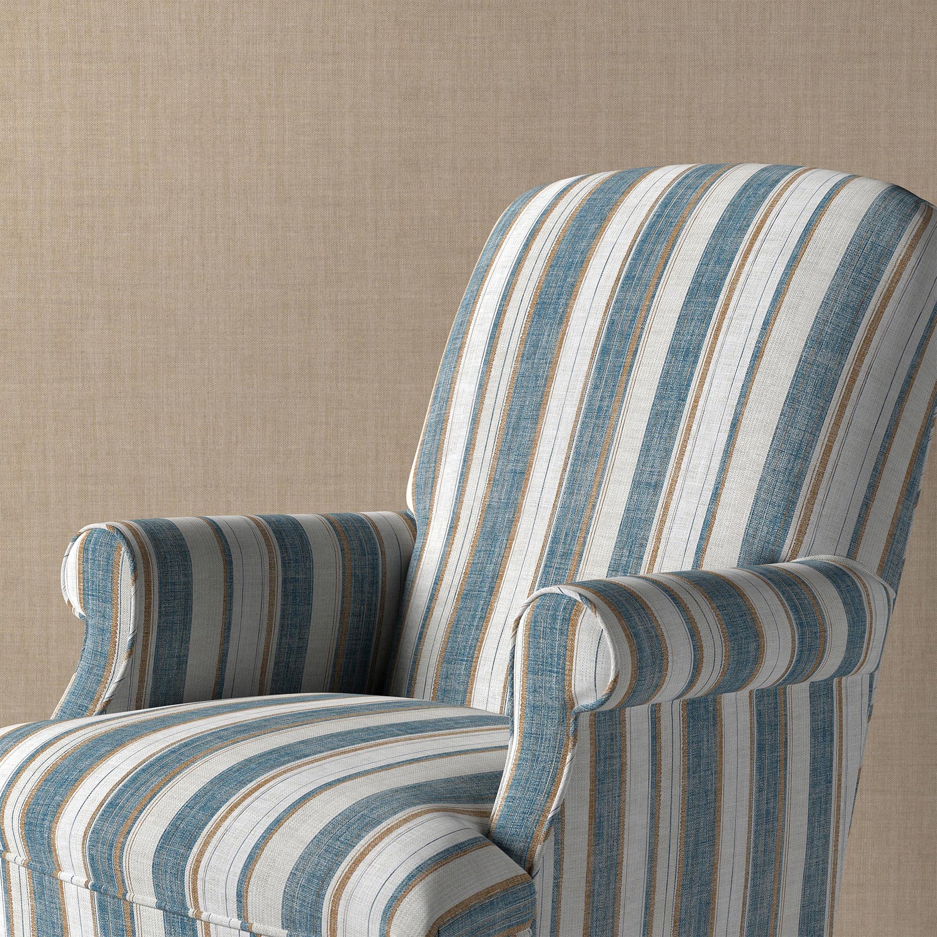 Carskiey Broad Stripe Fabric 018