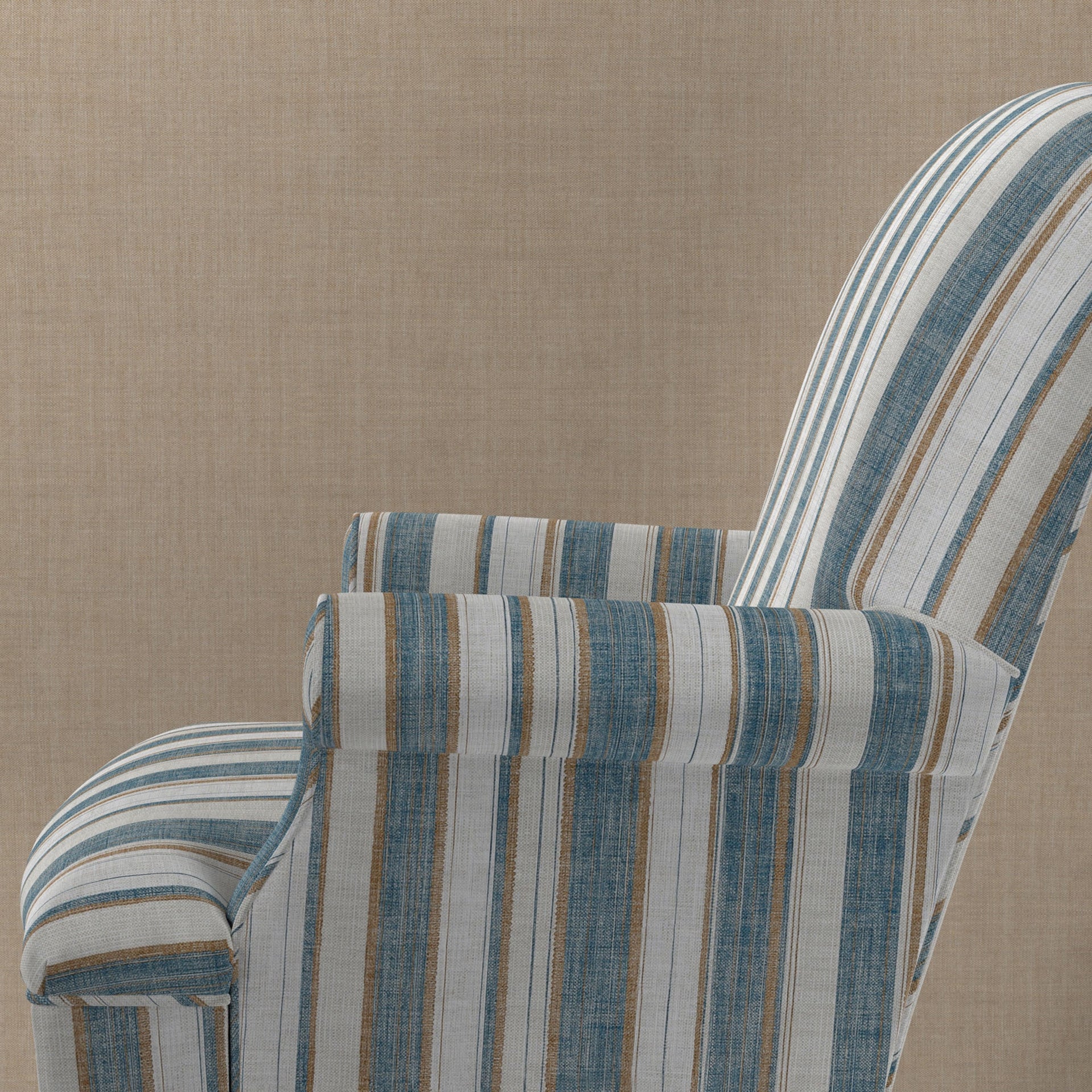 Carskiey Broad Stripe Fabric 018