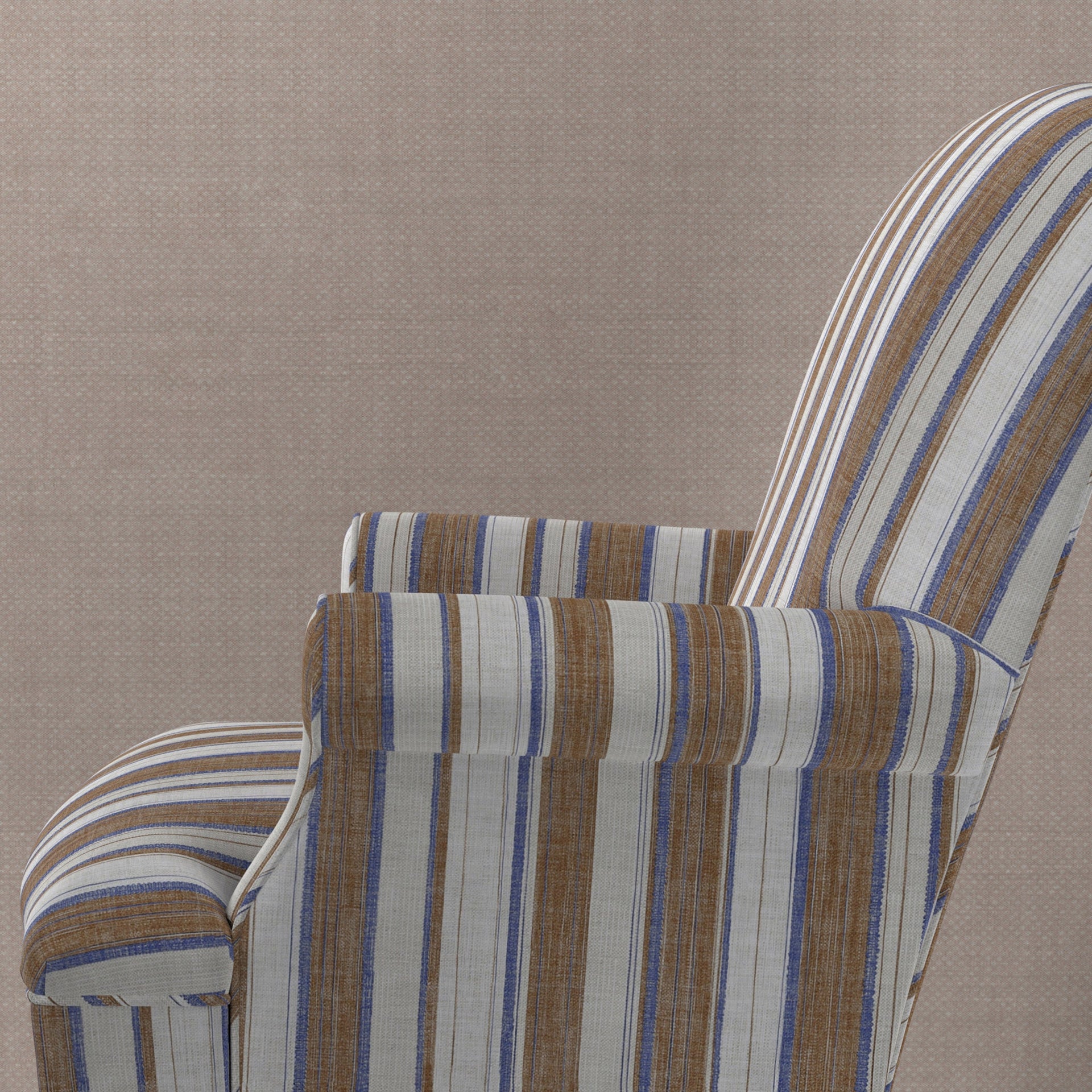 Carskiey Broad Stripe Fabric 026