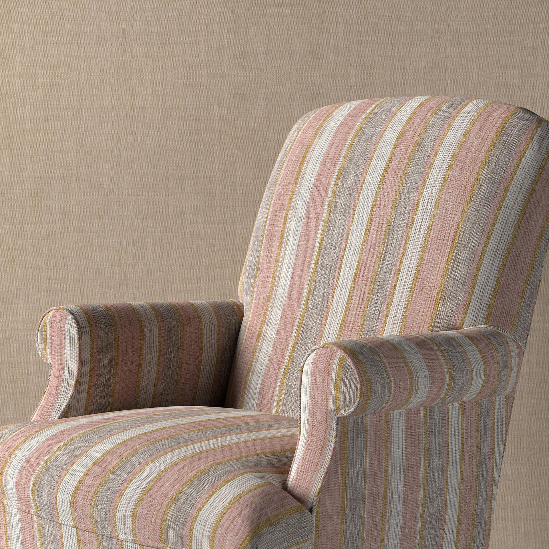 Carskiey Broad Stripe Fabric 007