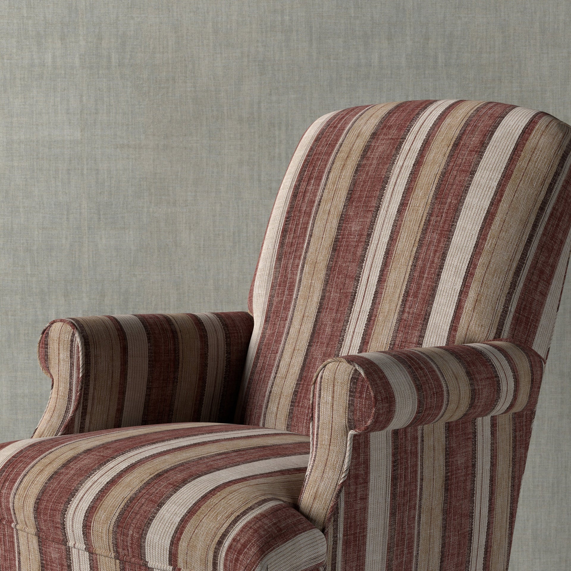 Carskiey Broad Stripe Fabric 035