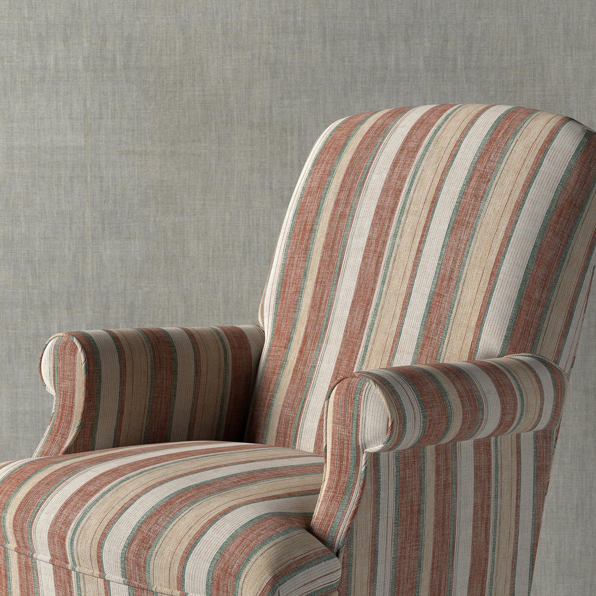 Carskiey Broad Stripe Fabric 006