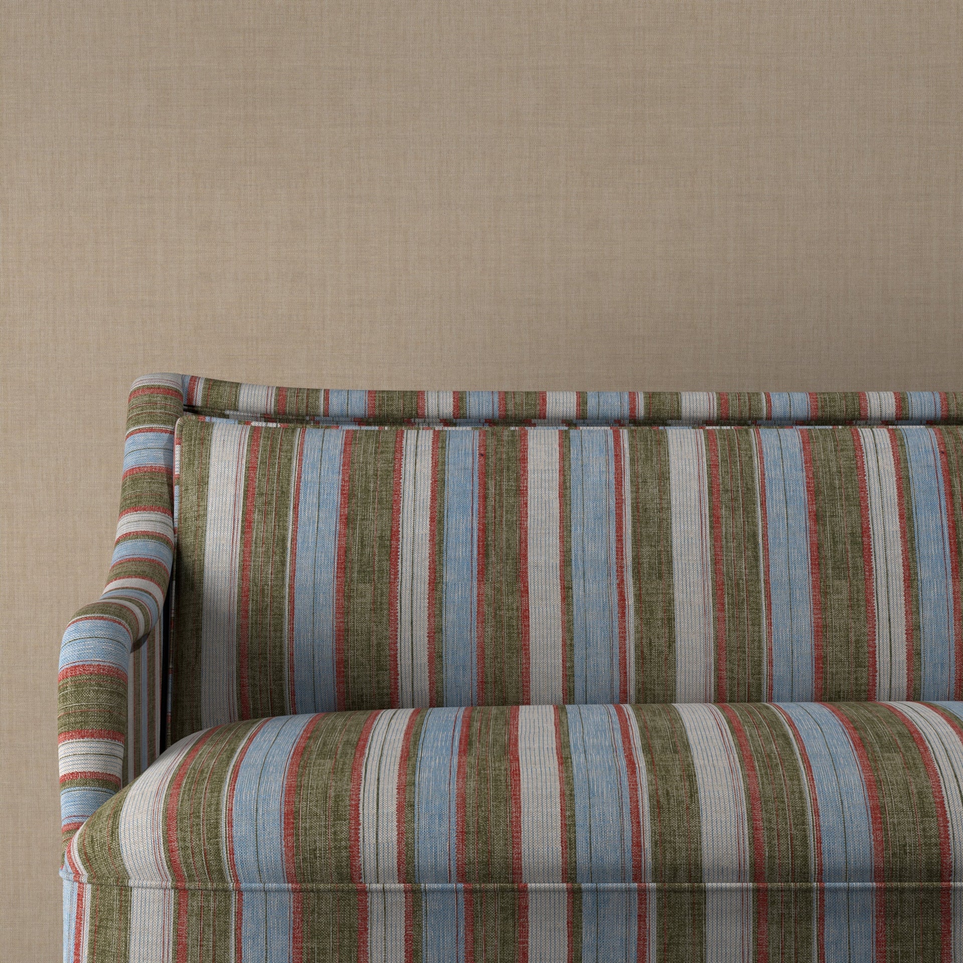 Carskiey Broad Stripe Fabric 040