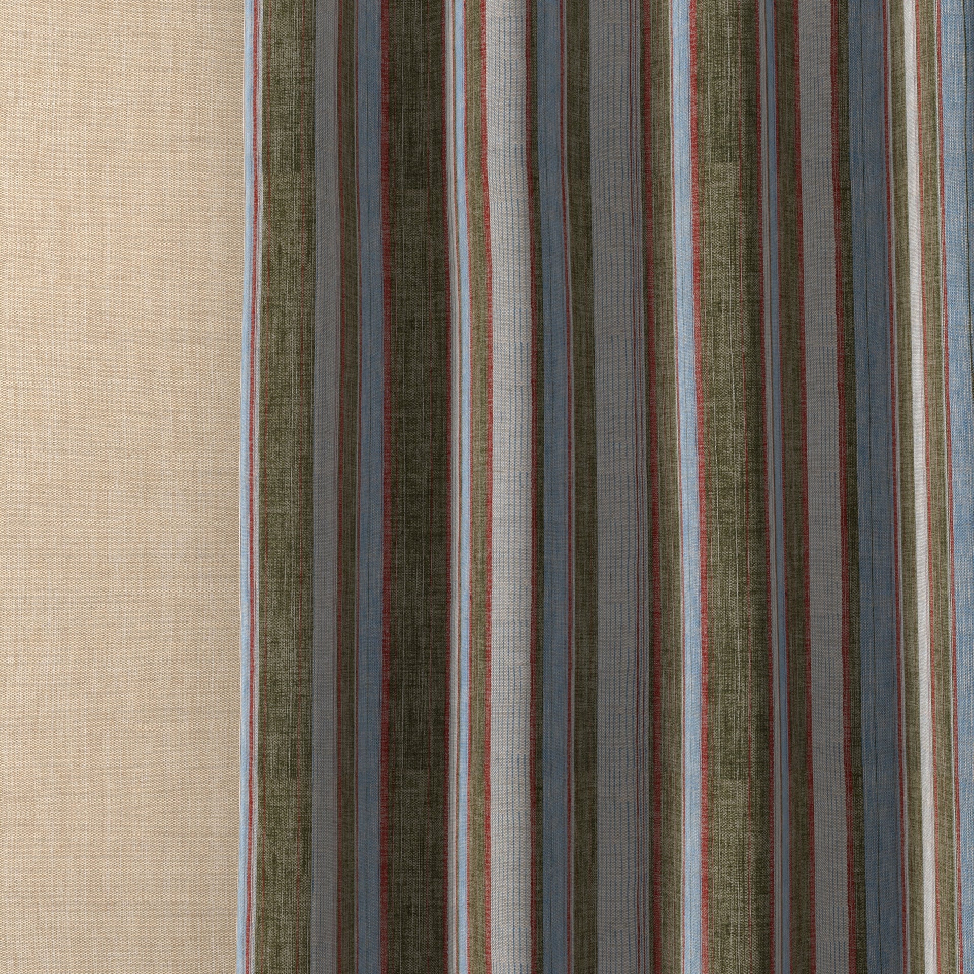 Carskiey Broad Stripe Fabric 040