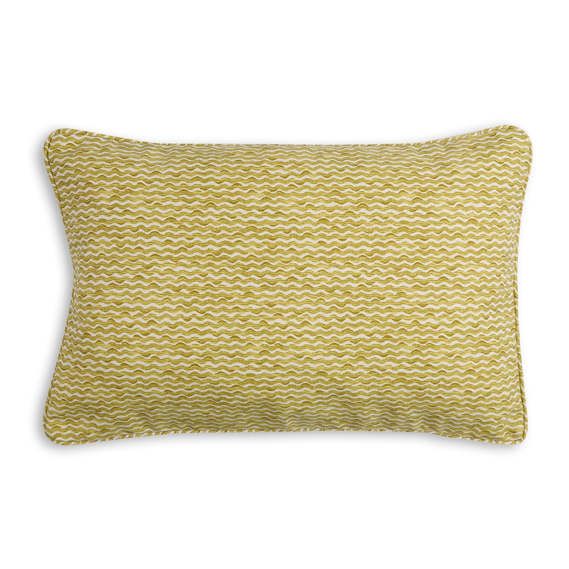 Oblong Outdoor Cushion in Yellow Popple