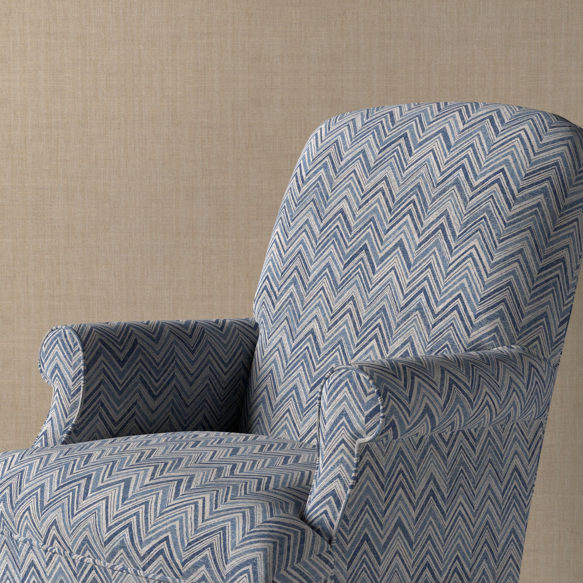 Flame Stitch Fabric 008
