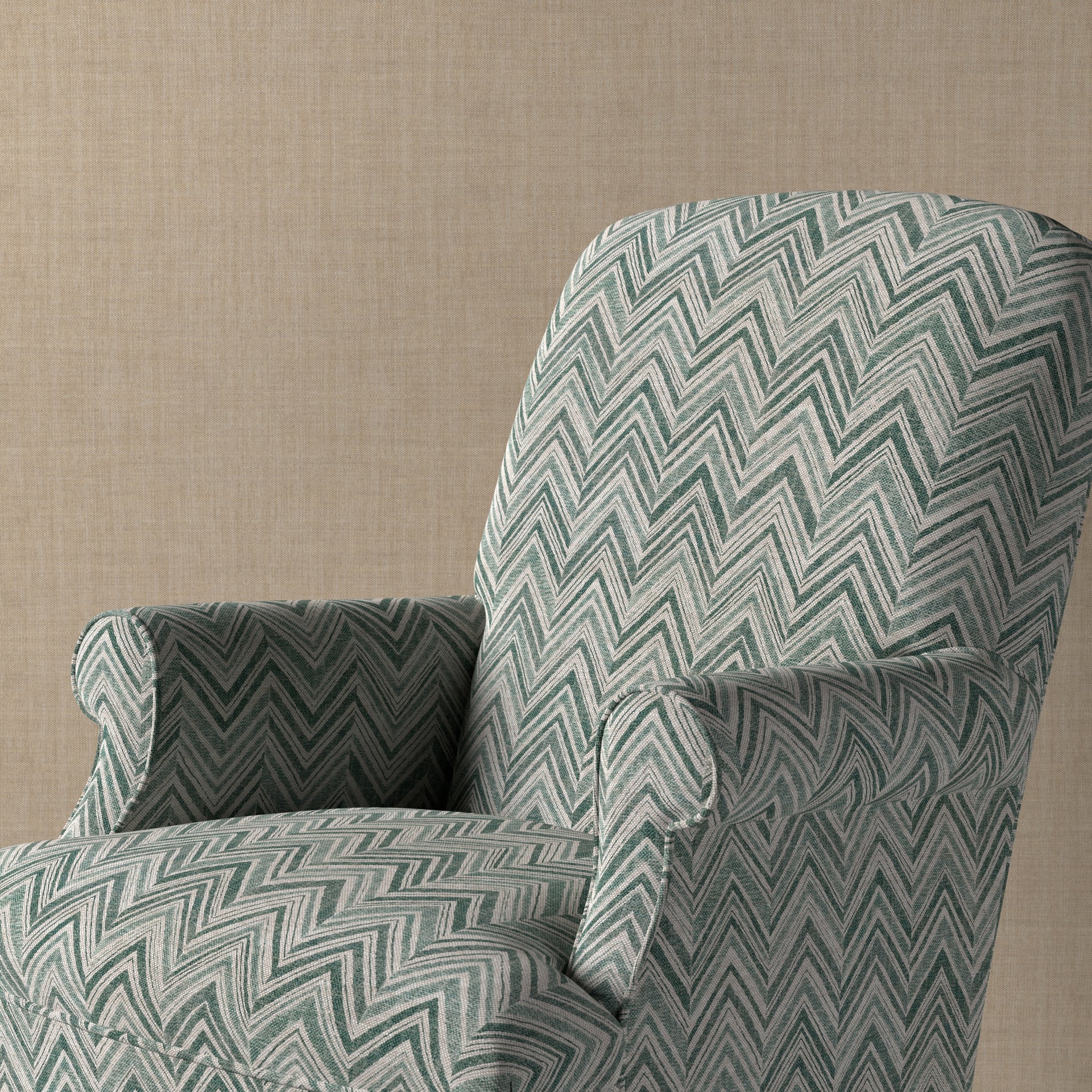 Flame Stitch Fabric 007