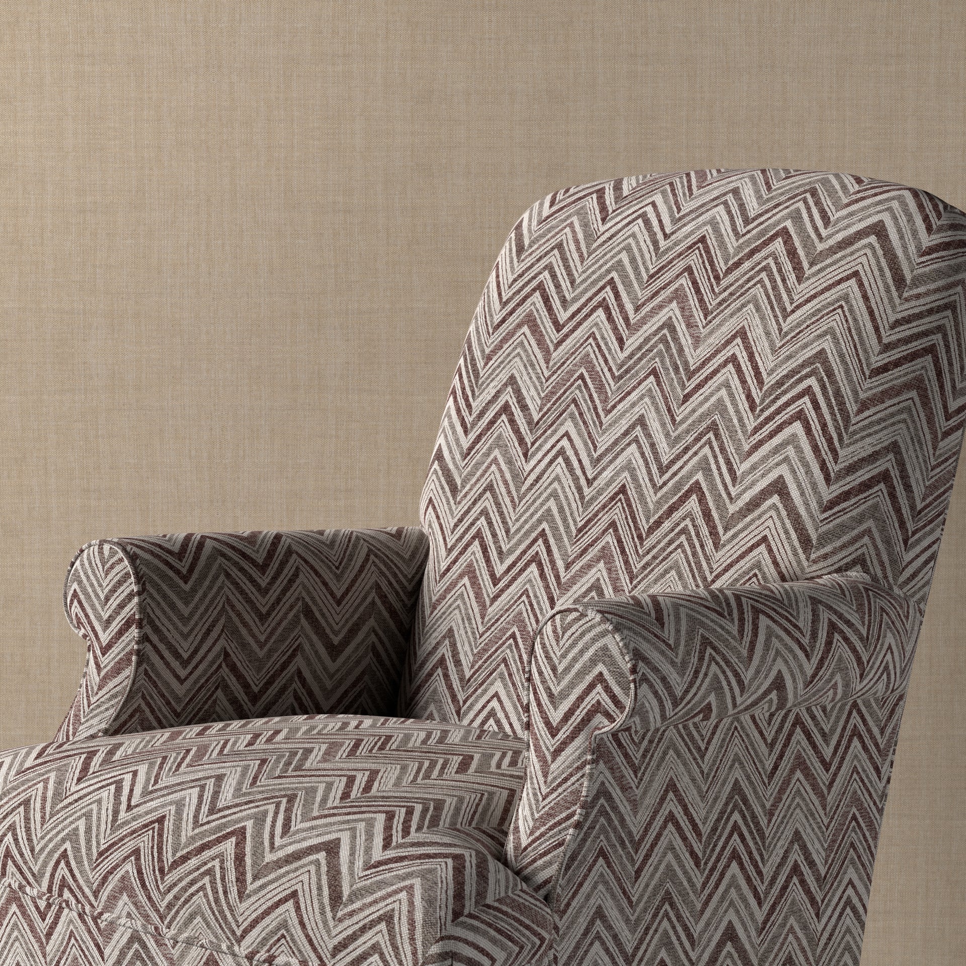 Flame Stitch Fabric 010