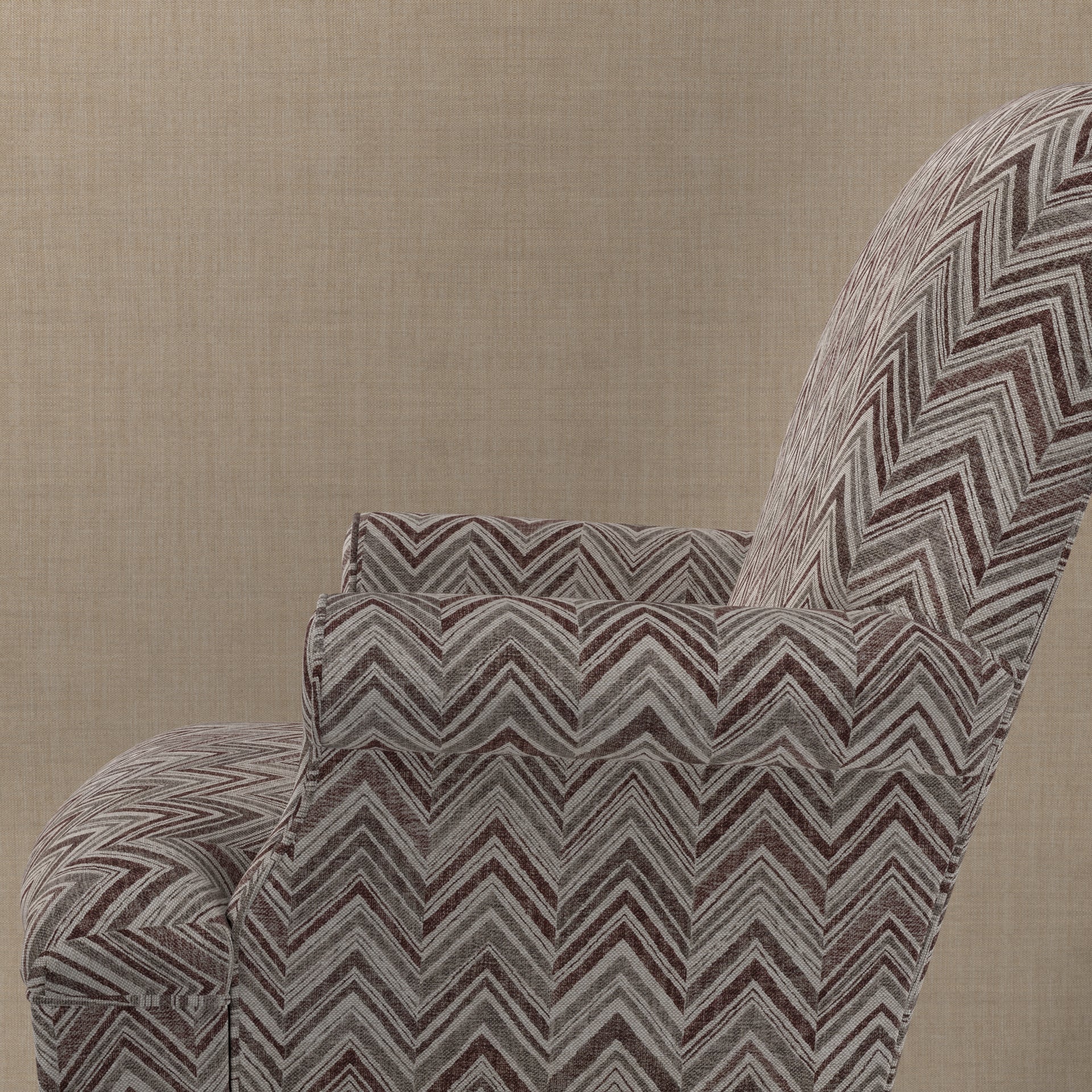 Flame Stitch Fabric 010
