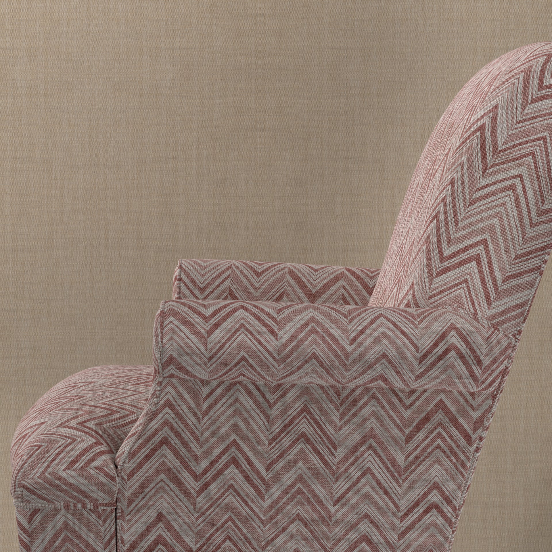 Flame Stitch Fabric 002