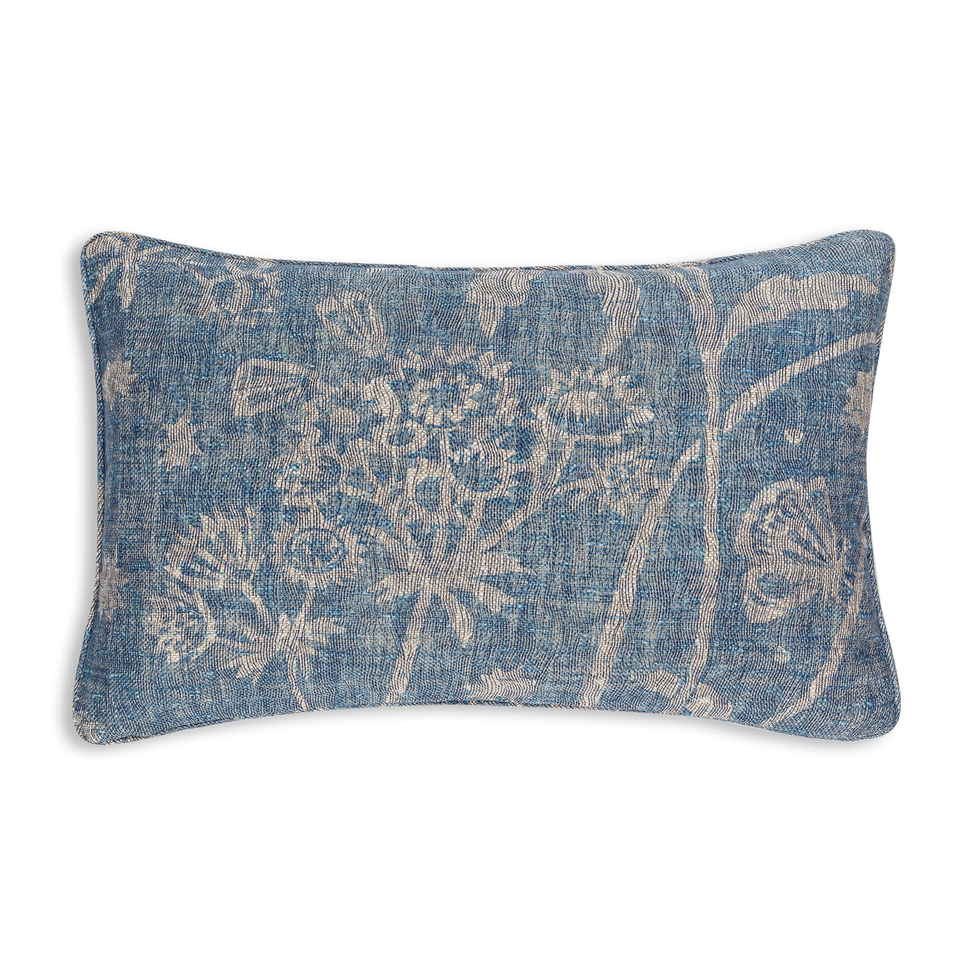 Oblong Cushion in Blue Astrea