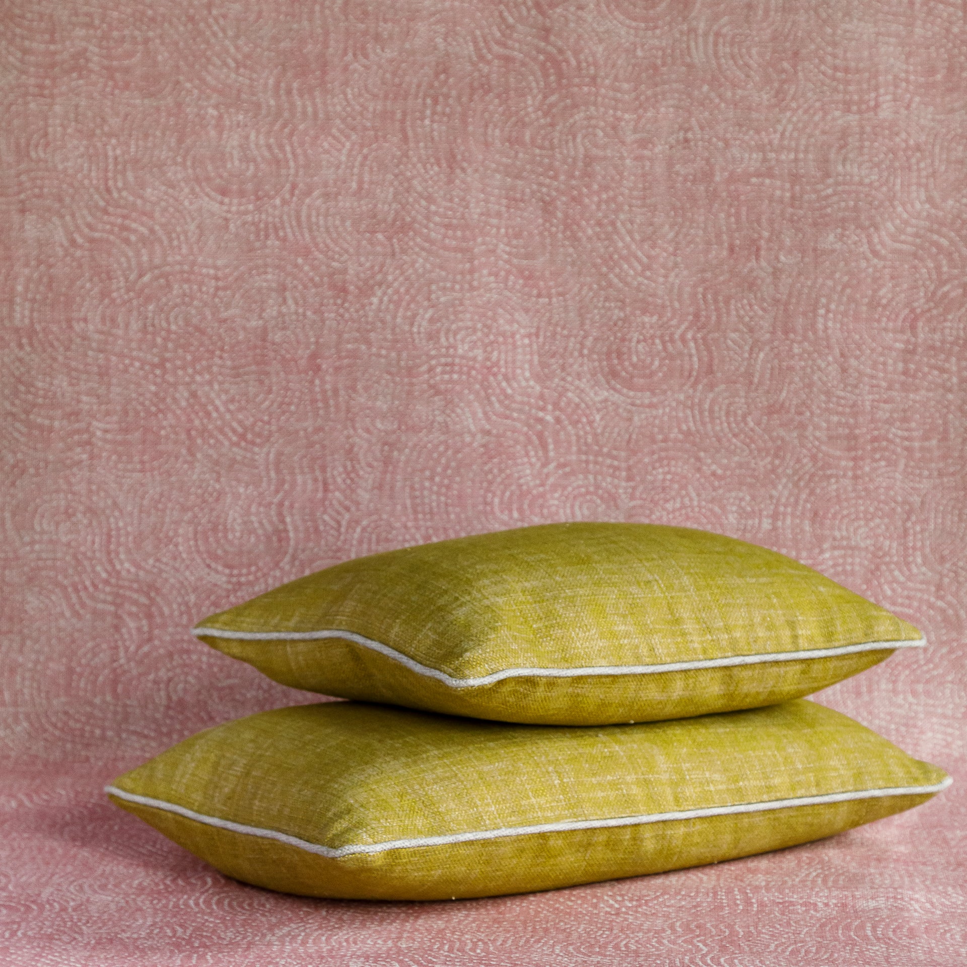 Oblong Cushion in Euphorbia