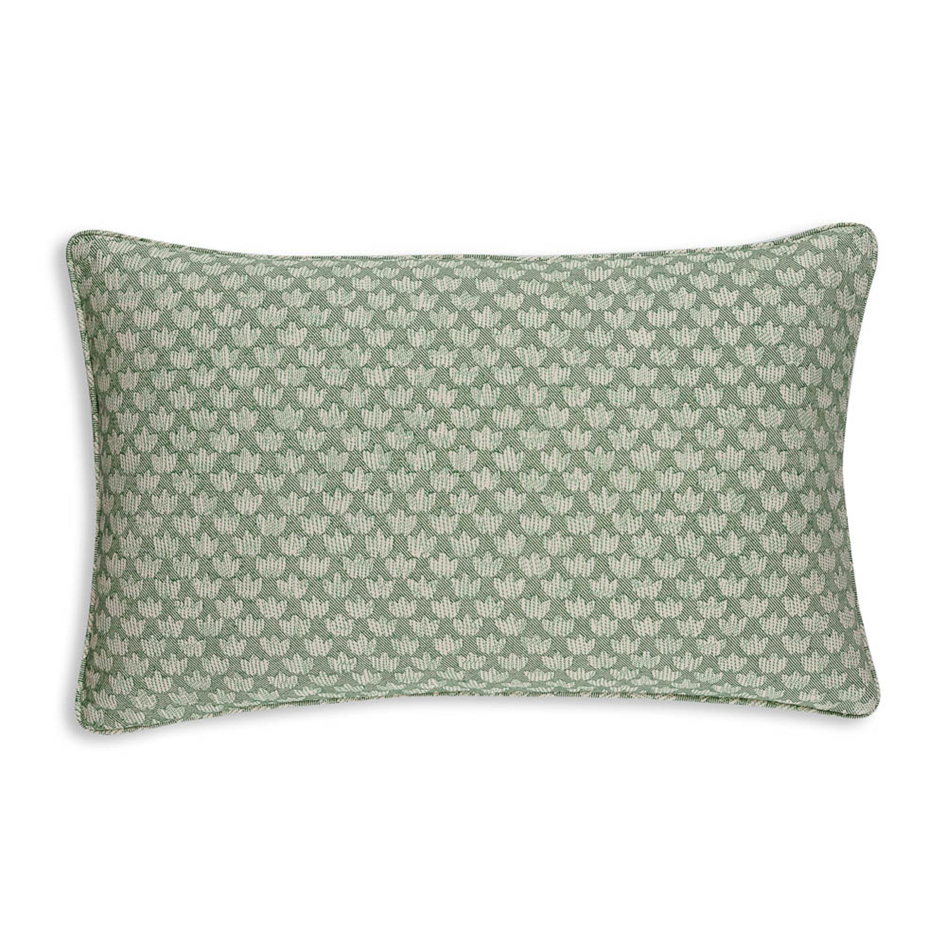 Oblong Cushion in Green Eythorne