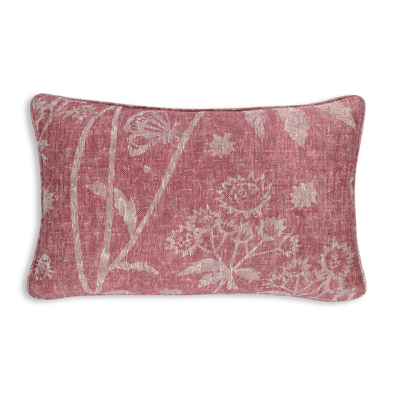 Oblong Cushion in Pink Astrea