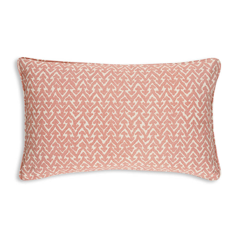 Oblong Cushion in Pink Rabanna