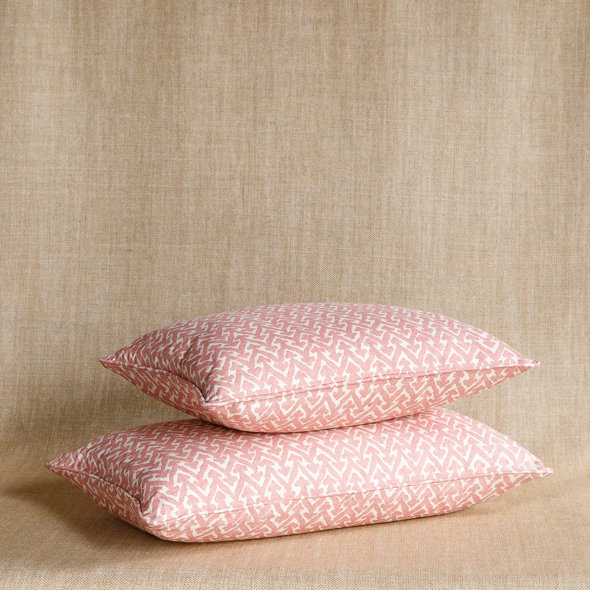 Oblong Cushion in Pink Rabanna