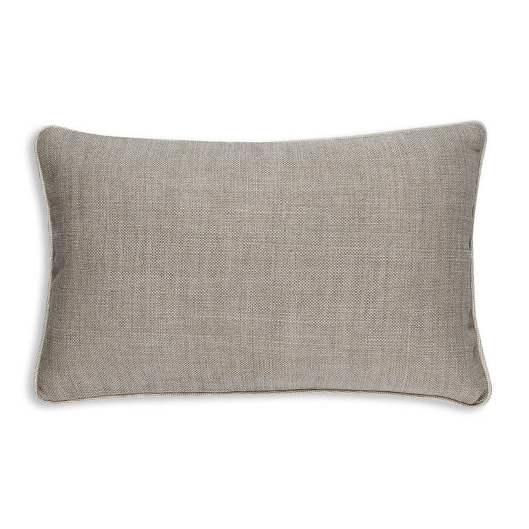 Oblong Cushion in Silver Something