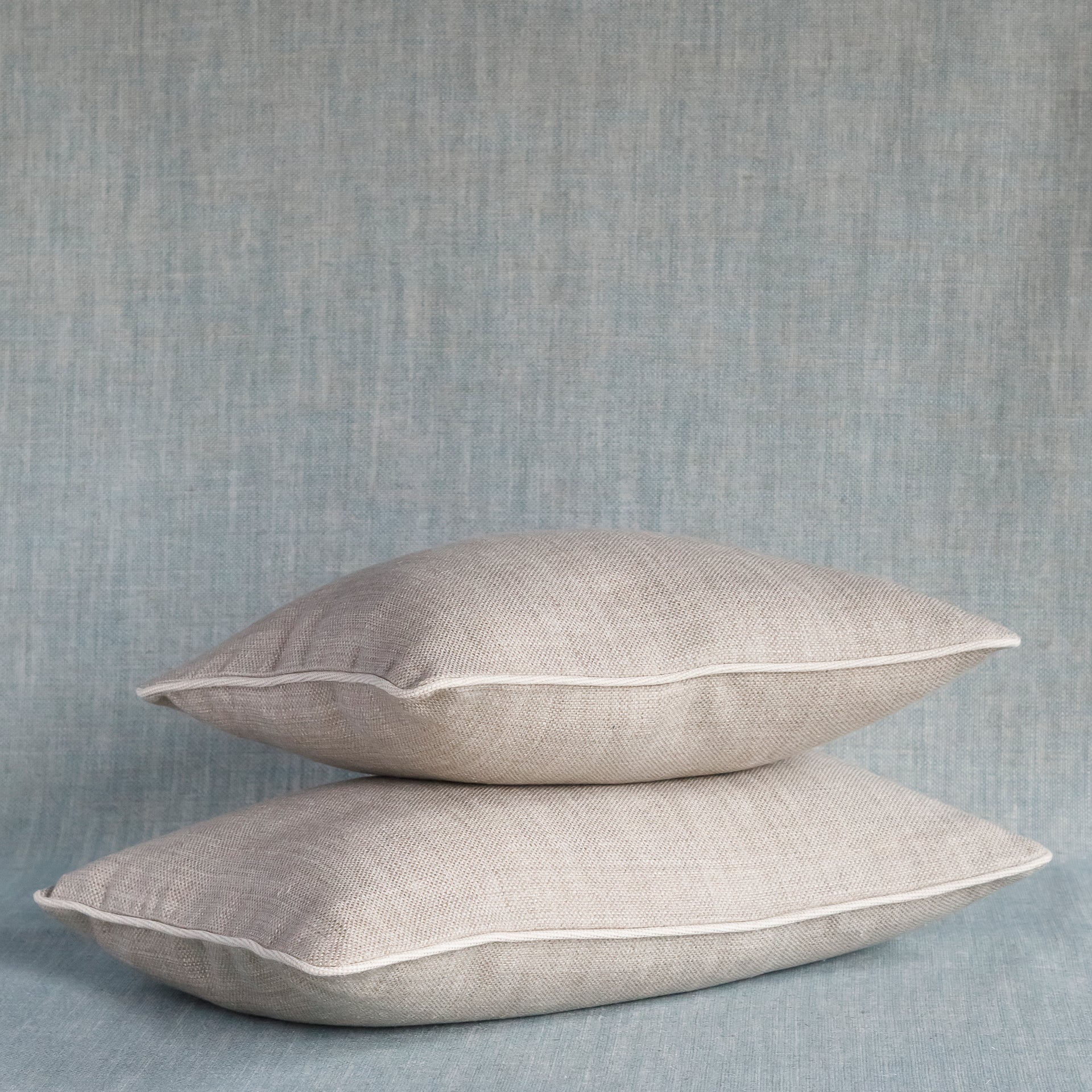 Oblong Cushion in Silver Something