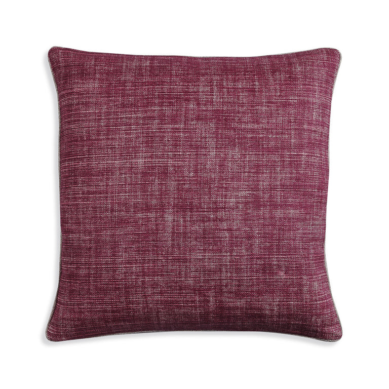 Square Cushion in Back to the Fuchsia