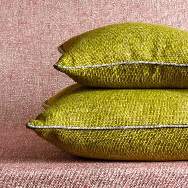 Square Cushion in Euphorbia