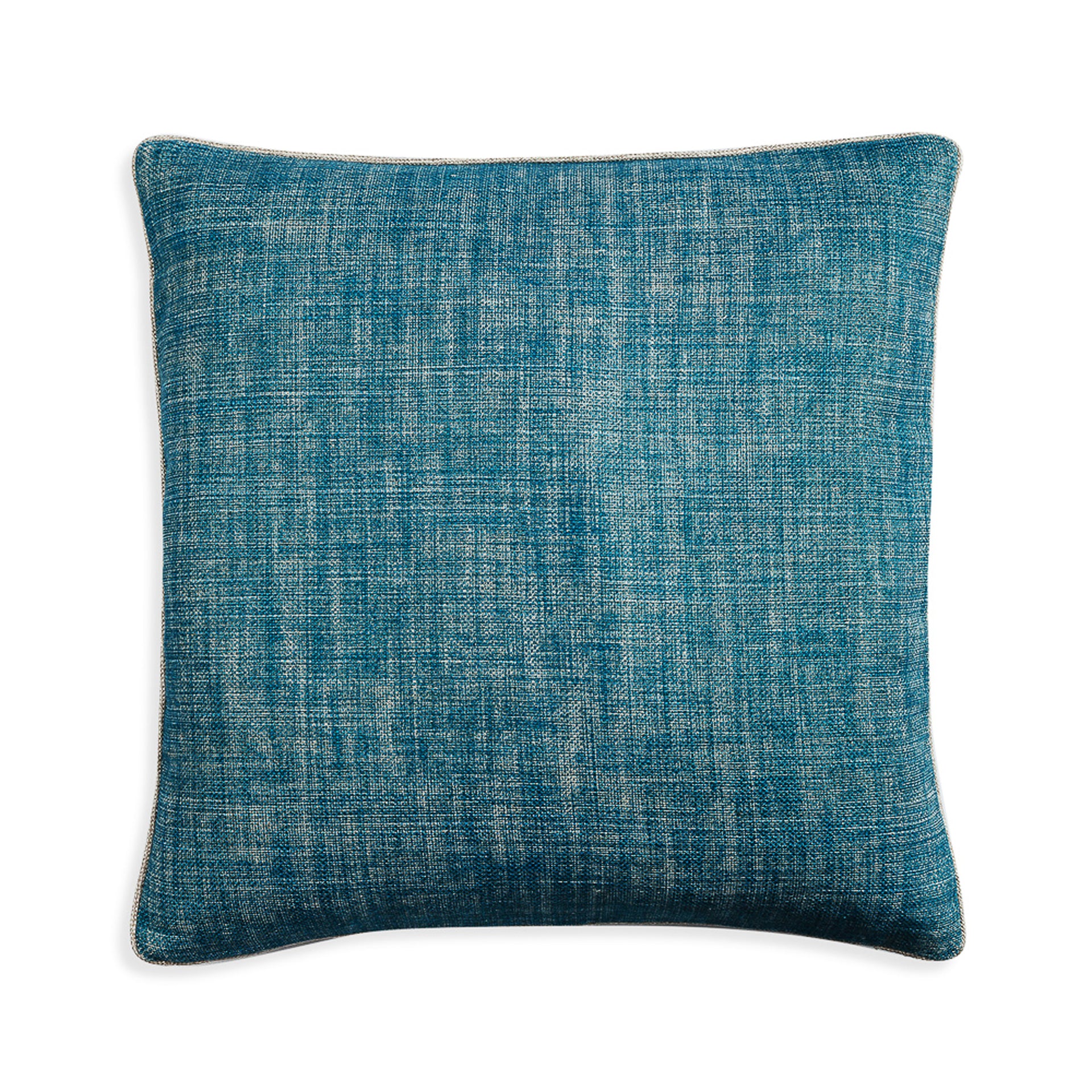 Square Cushion in Suede Shoes