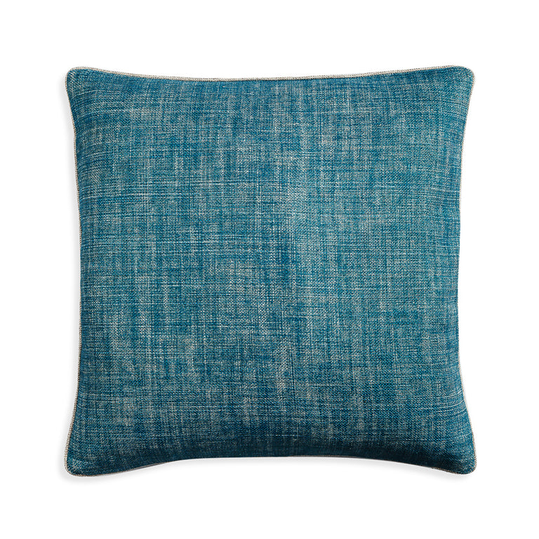 Square Cushion in Suede Shoes
