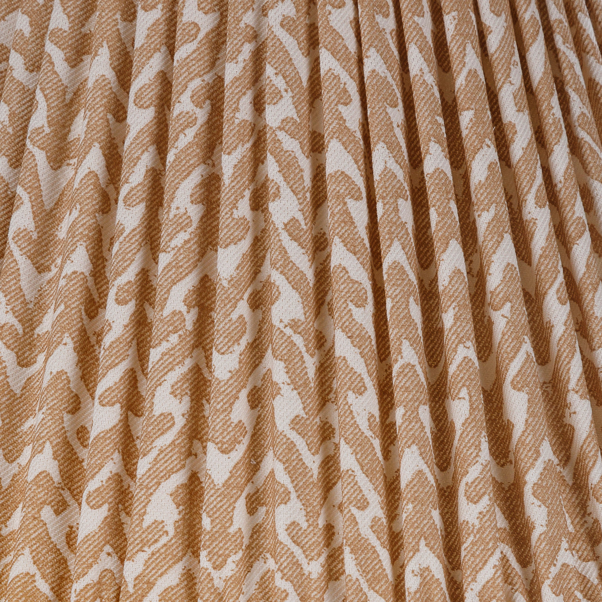Light Cotton Fabric Sample in Nut Brown Rabanna