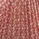 Light Cotton Fabric Sample in Red Rabanna