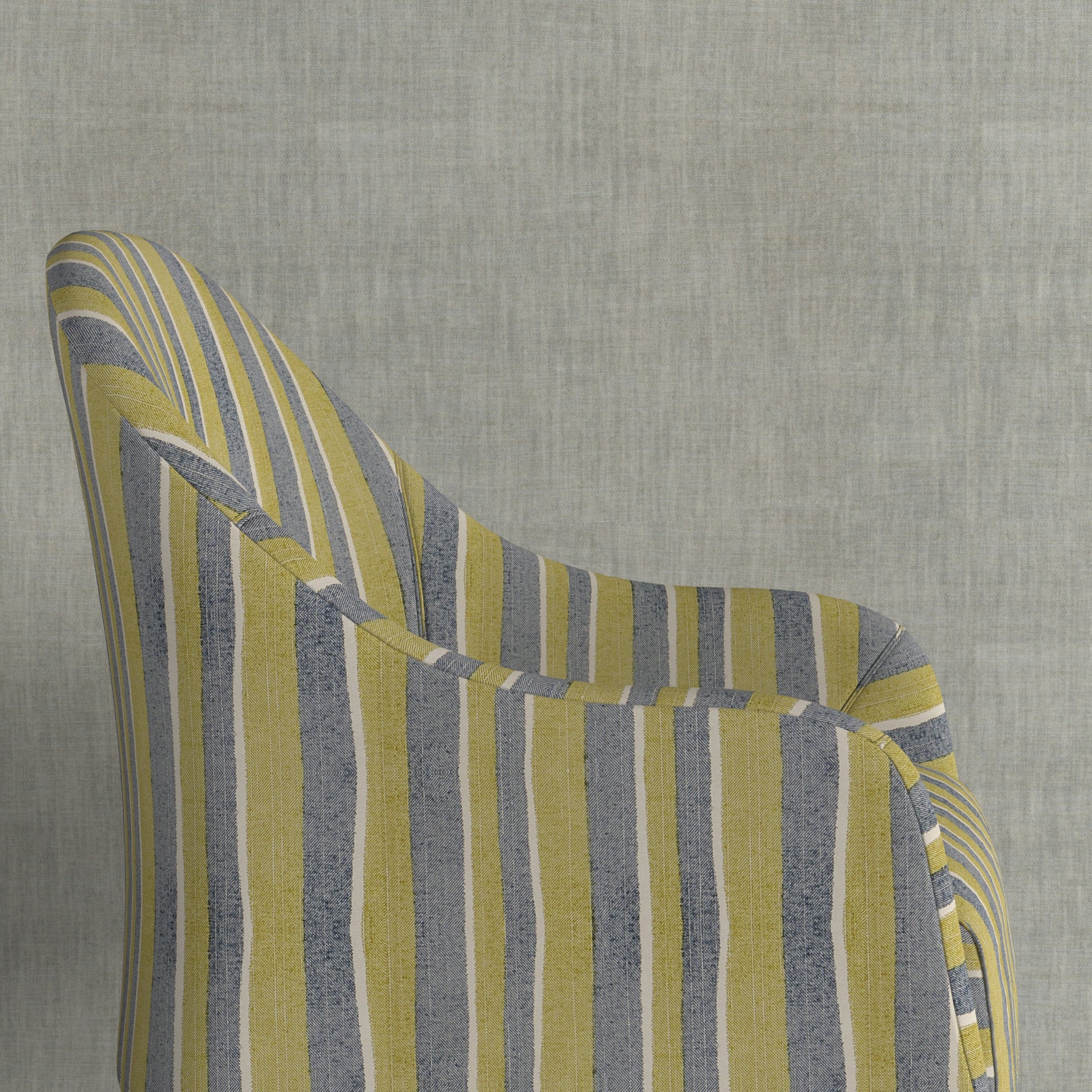 Orchard Stripe Fabric 014