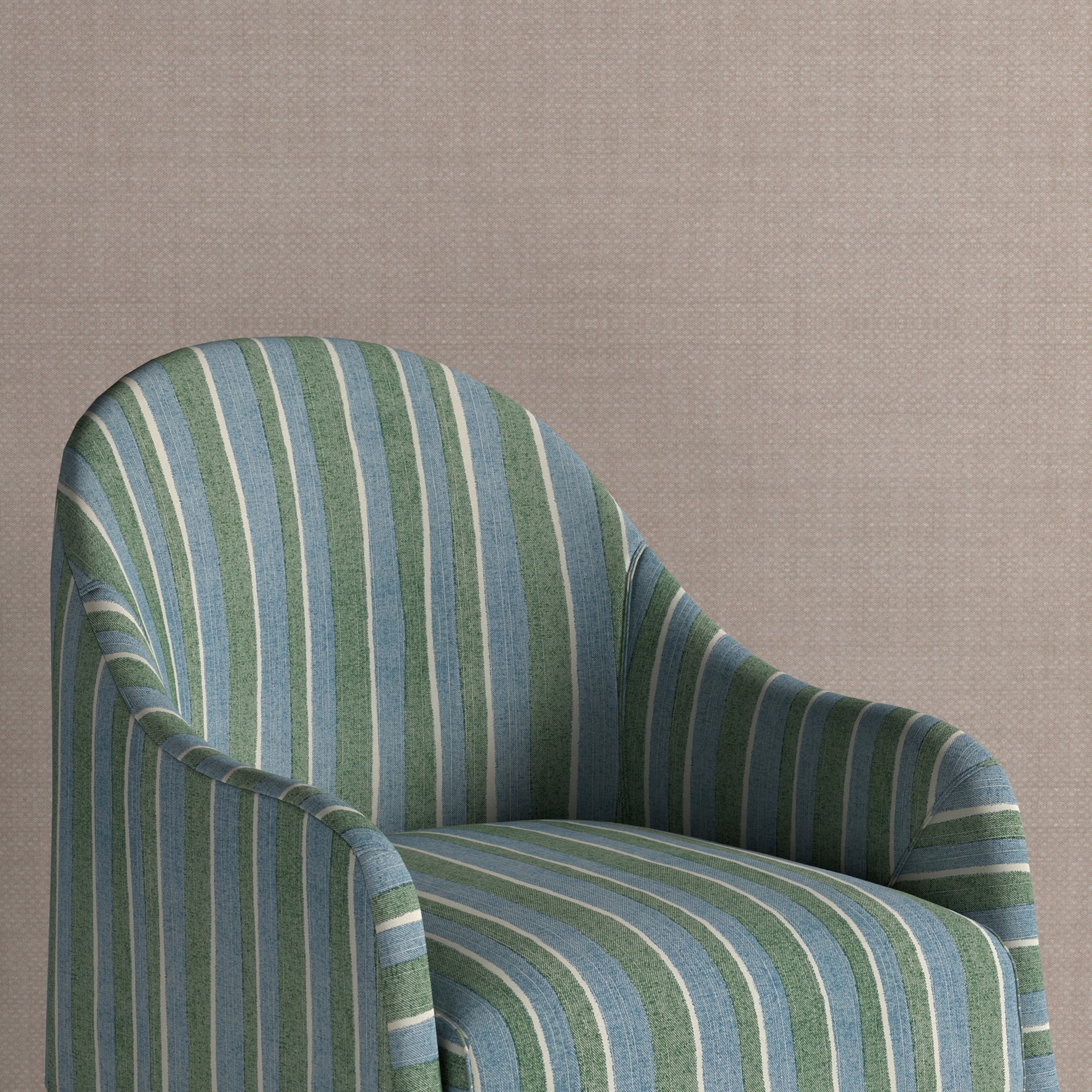 Orchard Stripe Fabric 009