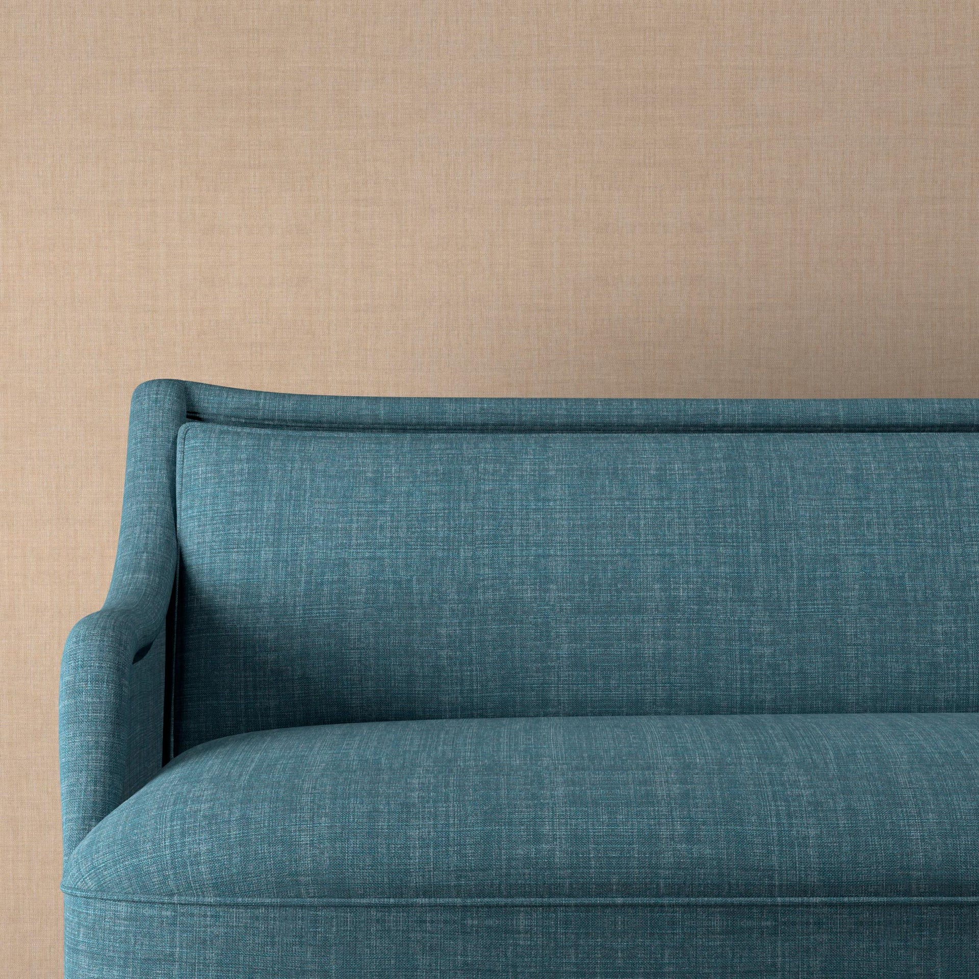 Plain Linen Fabric 033 - Suede Shoes