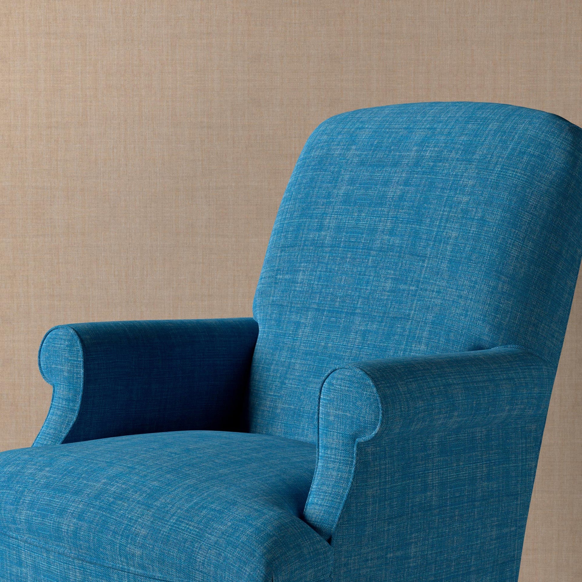 Plain Linen Fabric 035 - Malachite
